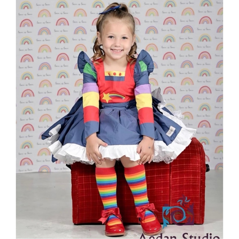 The Paper Doll Rainbow Brite Dress